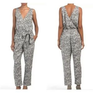NEW Anthropology cloth and stone leopard jumpsuit